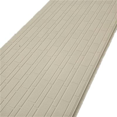 Corrugated ໂລຫະ Insulated ການປະດັບປະດາຝາ PU Siding