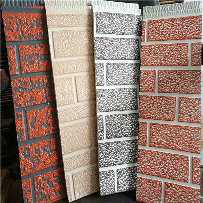 Crude Brick Texture PU Sandwich Panels