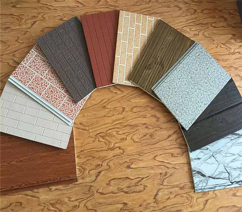 Decorative Metal Sandwich Siding Panel for Exterior Wall